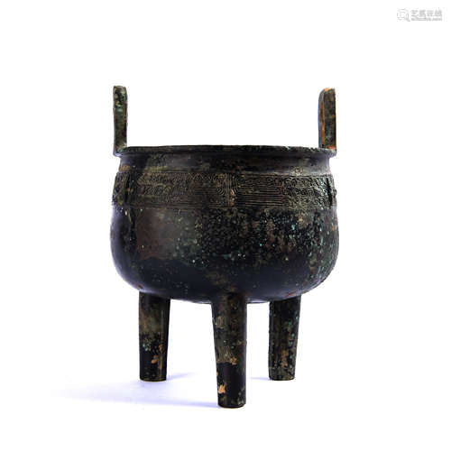 A Chinese Bronze Incense Burner