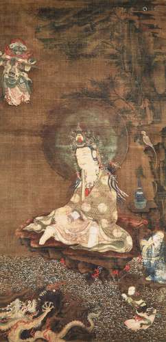 A Chinese Painting of Buddha