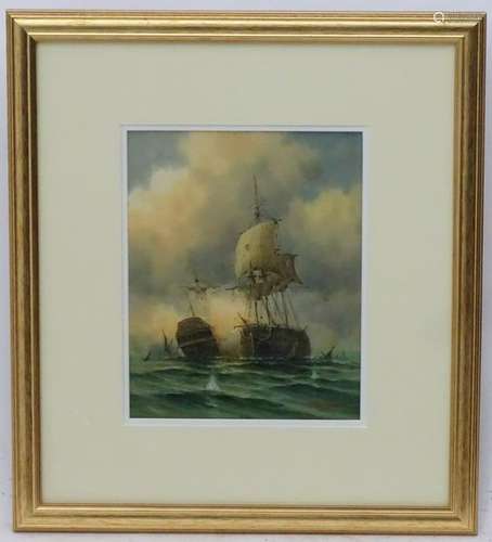 James Hardy, XX, Marine School, Oil on board,