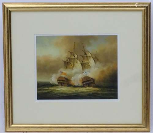 James Hardy, XX, Marine School, Oil on board,