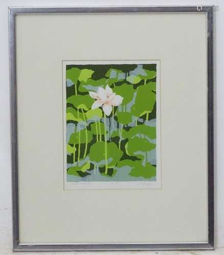 J Heath, 1979, Limited edition screenprint, no. 8/12,