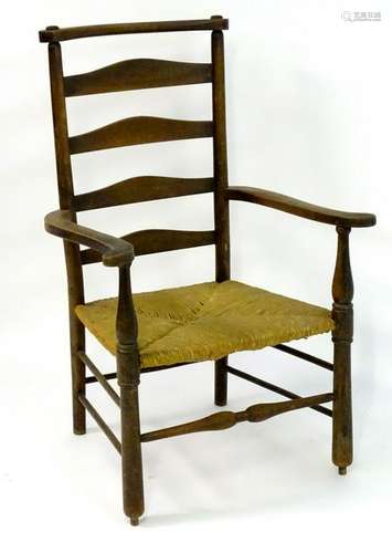 A late 19thC Charles Robert Ashbee designed chair for