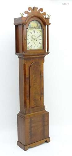 Longcase Clock: 'Herrman & Co, Lynn' (Waldfogel,