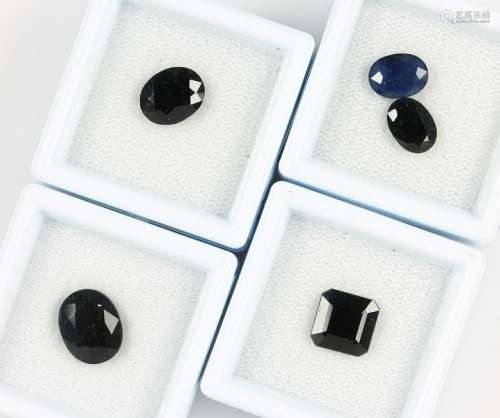Lot 5 loose sapphires