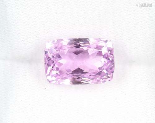 Loose bevelled kunzite