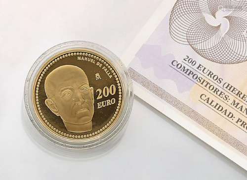 Gold coin, 200 EURO, Spain, 2014