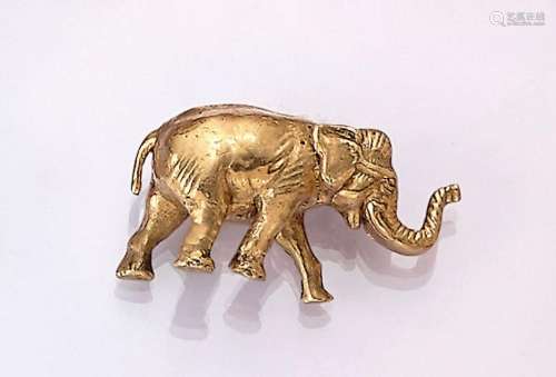 21.6 kt gold sculpture 'elephant'