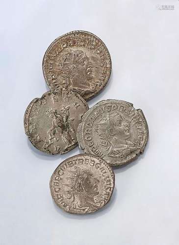 Lot 4 silver coins