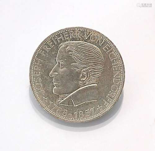 Silver coin, 5 Mark