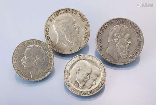 Lot 24 silver coins