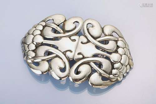 Belt buckle, 826 silver