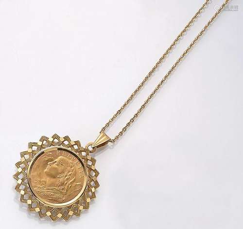 Coin pendant