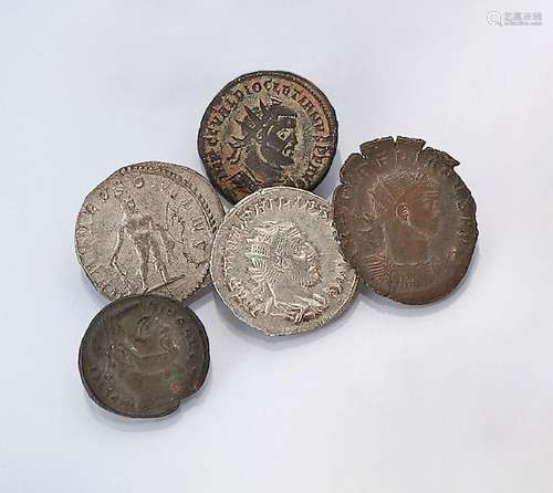 Lot 13 silver coins, Rome