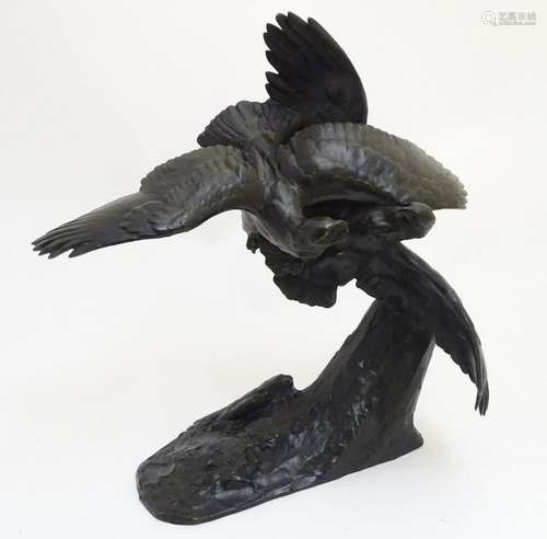 Maximilien Louis, FIOT (1886-1953), Patinated bronze