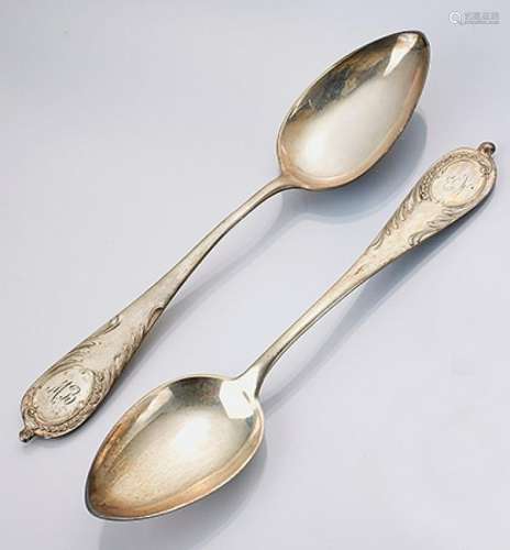 12 tea spoons, Rückert Mainz, approx. 1900