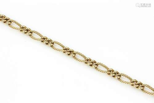 14 kt gold bracelet