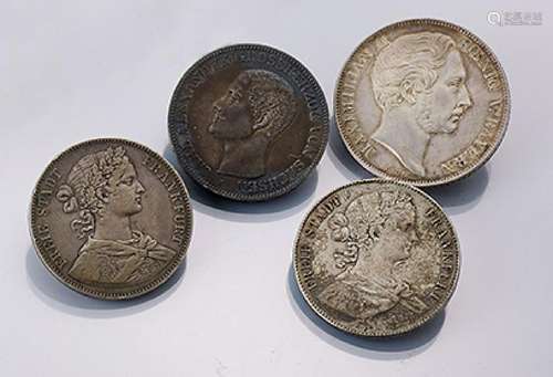 Lot 4 silver coins