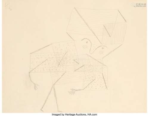 77019: Paul Klee (1879-1940) Kind (Small Version), 1930