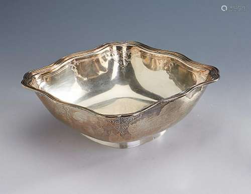 Big Bowl, France approx. 1900, silver