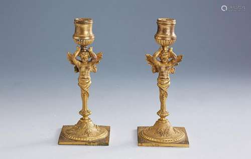 Pair of candleholder, France approx. 1880/90