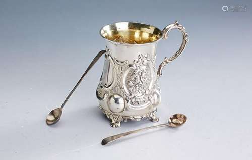 Mug, London, 1856-57, Sterling silver