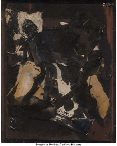 77037: Alfred Leslie (b. 1927) Untitled (2 works), 1951