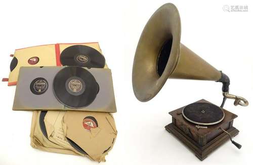 Musical Instruments: Circa 1930's Gramophone player