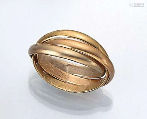 18 kt gold CARTIER Trinity ring