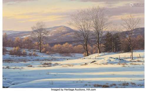 25020: Mark Pettit (American, b. 1957) Winter Dawn, 198