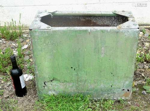 Garden and Architectural Salvage: a circa 1910 trough,