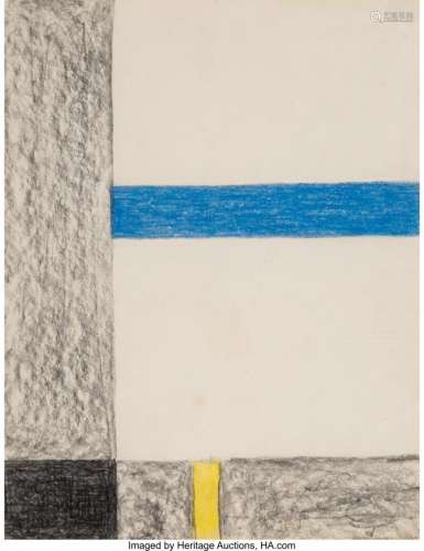 77052: Burgoyne Diller (1906-1965) Untitled Pencil and
