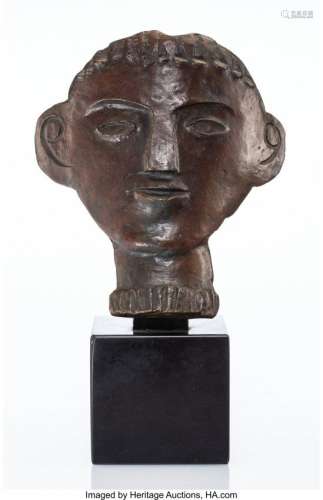 77058: André Derain (1880-1954) Visage g&