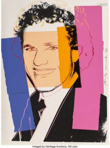 77085: Andy Warhol (1928-1987) Joseph Kennedy II, 1986