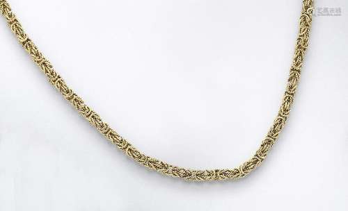 14 kt gold royal chain