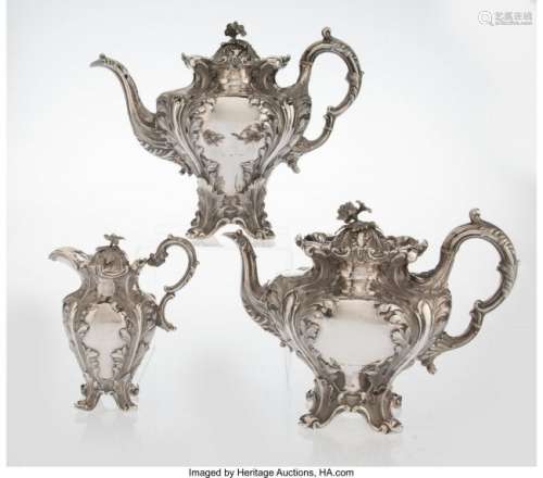 25061: A Henry Wilkinson & Co. Three-Piece Silver