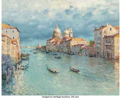 25121: Jean Kevorkian (French, b. 1933) The Grand Canal