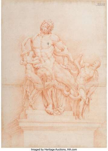 25129: Italian School (18th Century) Laocoon and His So