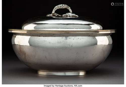 74033: A Graziella Laffi Silver Tureen, Lima, Peru, 195