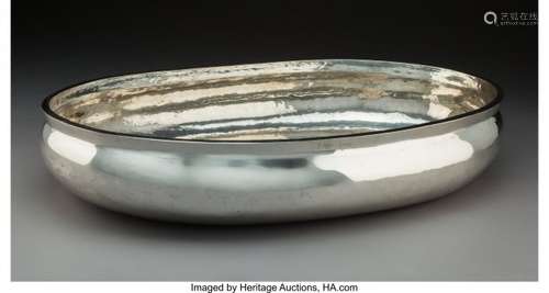 74034: A Large Graziella Laffi Silver Center Bowl, Lima