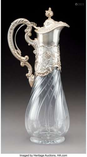 74068: A Koch & Bergfeld Silver and Glass