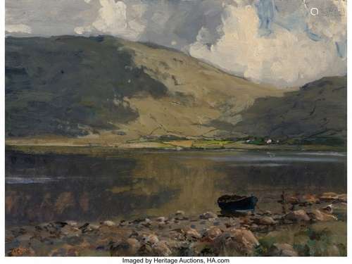 25149: James Humbert Craig (Irish, 1878-1944) Lough Fee