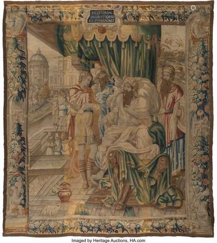 74199: A Flemish Wool and Silk Tapestry After a Cartoon