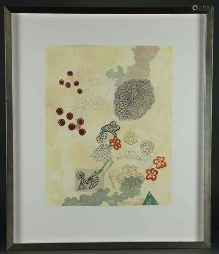 Three Prints incl. Diane Cionni. Serigraph, etc.