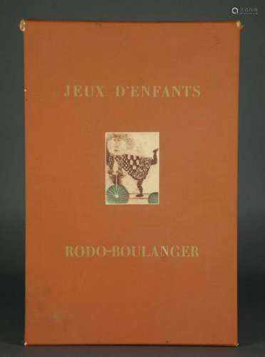 Rodo-Boulanger. Jeux D'Enfants Portfolio. 9/10.
