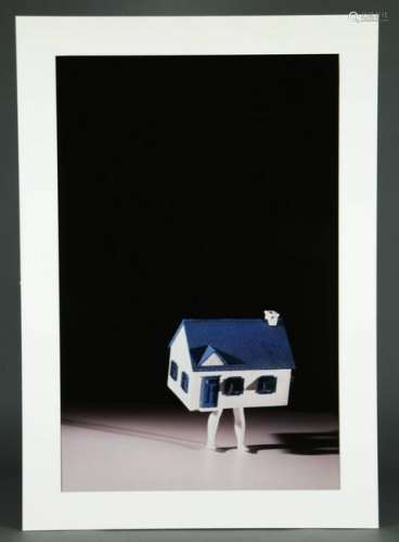 Laurie Simmons. Photograph. Walking House. 1989.