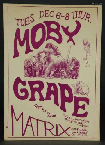 Moby Grape. Matrix. 1966. Heinrich Kley.