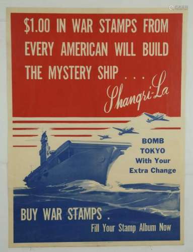Group of Four WWII Posters. 1943-1945.
