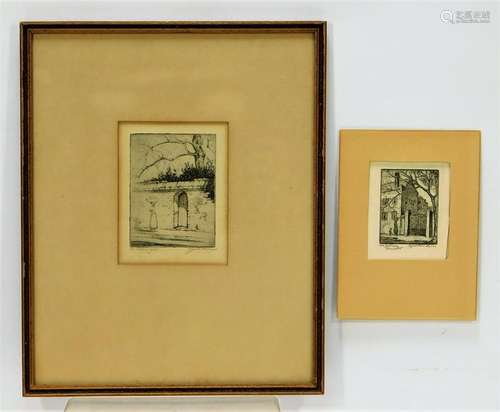 PR Elizabeth O'Neill Verner Landscape Etchings