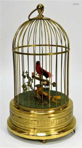 Antique German Two Bird Singing Automaton