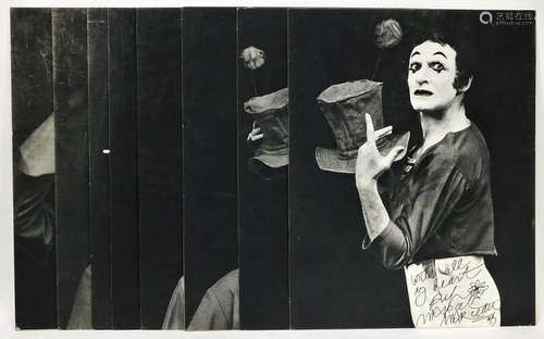 Ben Martin Marcel Marceau Original Photographs